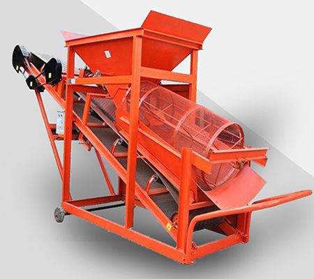 砂石篩選機、砂石圓筒篩、砂石篩分機